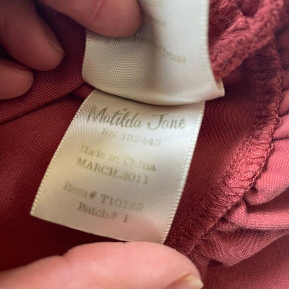 Matilda Jane Garnet Lizzy Top size 8 - Picture 6 of 7